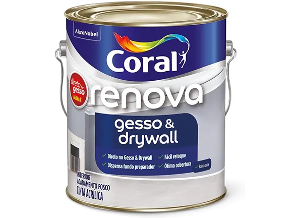 Coral Renova Gesso & Drywall Branco 3,6L